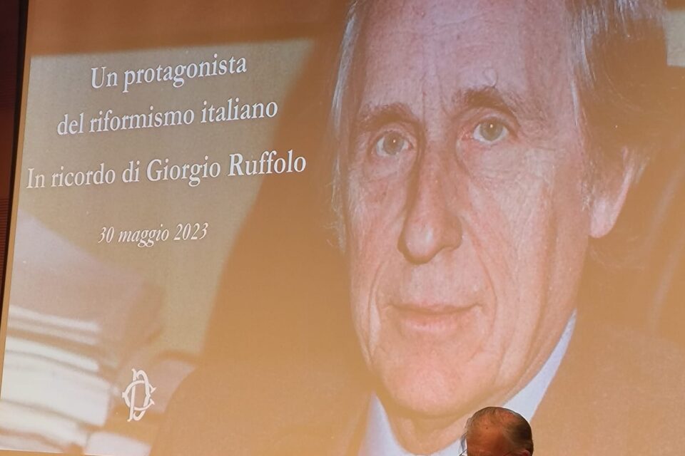 L'intervento di Valdo Spini al ricordo di Giorgio Ruffolo alla Camera dei Deputati, 30 maggio 2023